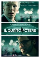The Fifth Estate - Italian Movie Poster (xs thumbnail)