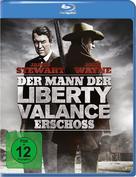 The Man Who Shot Liberty Valance - German Blu-Ray movie cover (xs thumbnail)