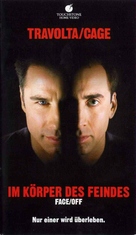 Face/Off - German VHS movie cover (xs thumbnail)
