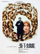 Je t&#039;aime, je t&#039;aime - French Movie Poster (xs thumbnail)
