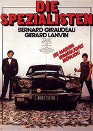 Sp&eacute;cialistes, Les - German Movie Poster (xs thumbnail)