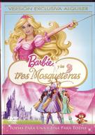 Barbie and the Three Musketeers - Spanish DVD movie cover (xs thumbnail)