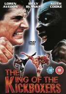 The King of the Kickboxers - British DVD movie cover (xs thumbnail)