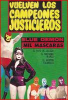 Vuelven los campeones justicieros - Mexican Movie Cover (xs thumbnail)