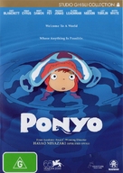 Gake no ue no Ponyo - Australian DVD movie cover (xs thumbnail)