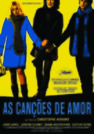 Les chansons d&#039;amour - Portuguese Movie Poster (xs thumbnail)