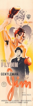 Gentleman Jim - Czech Movie Poster (xs thumbnail)