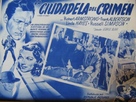 Citadel of Crime - Spanish Movie Poster (xs thumbnail)