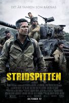 Fury - Swedish Movie Poster (xs thumbnail)