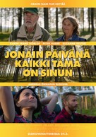 En dag kommer allt det h&auml;r bli ditt - Finnish Movie Poster (xs thumbnail)