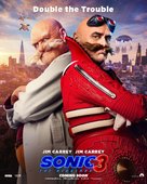 Sonic the Hedgehog 3 - Irish Movie Poster (xs thumbnail)