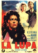 La lupa - Italian Movie Poster (xs thumbnail)
