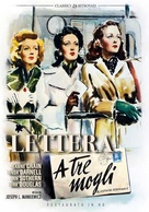 A Letter to Three Wives - Italian DVD movie cover (xs thumbnail)