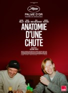 Anatomie d&#039;une chute - French Movie Poster (xs thumbnail)