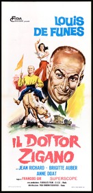 Mon pote le gitan - Italian Movie Poster (xs thumbnail)