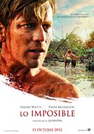 Lo imposible - Spanish Movie Poster (xs thumbnail)