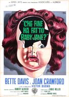 What Ever Happened to Baby Jane? - Italian Theatrical movie poster (xs thumbnail)