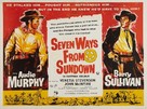 Seven Ways from Sundown - British Movie Poster (xs thumbnail)