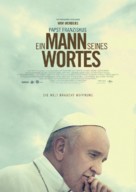 Pope Francis: A Man of His Word - German Movie Poster (xs thumbnail)