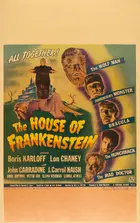 House of Frankenstein Poster