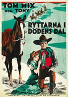 The Rider of Death Valley - Swedish Movie Poster (xs thumbnail)