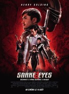 Snake Eyes: G.I. Joe Origins - French Movie Poster (xs thumbnail)