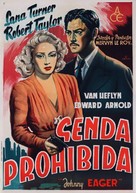 Johnny Eager - Spanish Movie Poster (xs thumbnail)