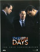 Thirteen Days - For your consideration movie poster (xs thumbnail)