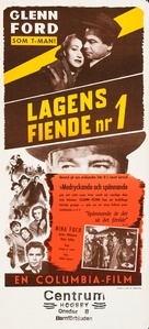 The Undercover Man - Swedish Movie Poster (xs thumbnail)