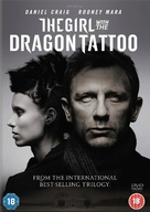 The Girl with the Dragon Tattoo - British DVD movie cover (xs thumbnail)