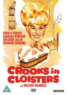 Crooks in Cloisters - British DVD movie cover (xs thumbnail)