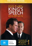 The King&#039;s Speech - Australian DVD movie cover (xs thumbnail)
