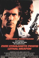 Lethal Weapon - German Movie Poster (xs thumbnail)