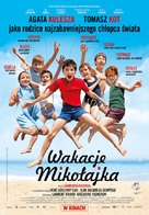 Les vacances du petit Nicolas - Polish Movie Poster (xs thumbnail)