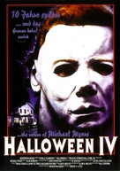Halloween 4: The Return of Michael Myers - German Movie Poster (xs thumbnail)