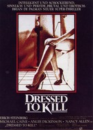 Dressed to Kill - German Movie Poster (xs thumbnail)