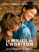 Le milieu de l&#039;horizon - French Movie Poster (xs thumbnail)