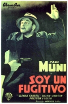 I Am a Fugitive from a Chain Gang - Argentinian Movie Poster (xs thumbnail)