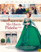 Mrs. Harris Goes to Paris - Hungarian Movie Poster (xs thumbnail)