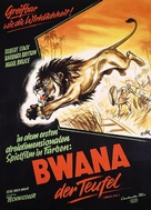 Bwana Devil - German Movie Poster (xs thumbnail)
