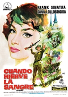Never So Few - Spanish Movie Poster (xs thumbnail)
