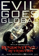 Resident Evil: Retribution - German Movie Poster (xs thumbnail)