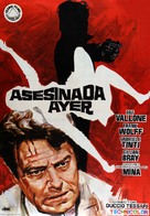 La morte risale a ieri sera - Spanish Movie Poster (xs thumbnail)