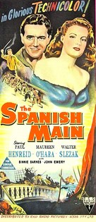 The Spanish Main - Australian Movie Poster (xs thumbnail)