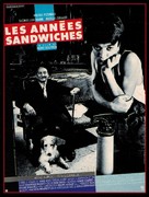 Ann&eacute;es sandwiches, Les - French Movie Poster (xs thumbnail)