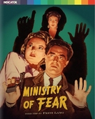 Ministry of Fear - British Blu-Ray movie cover (xs thumbnail)