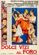 A Funny Thing Happened on the Way to the Forum - Italian Movie Poster (xs thumbnail)