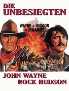 The Undefeated - German DVD movie cover (xs thumbnail)