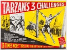 Tarzan&#039;s Three Challenges - British Movie Poster (xs thumbnail)