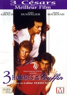 3 hommes et un couffin - French DVD movie cover (xs thumbnail)